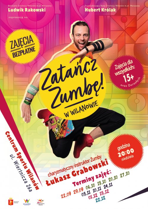 Zatańcz zumbę w Wilanowie