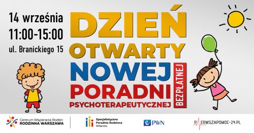 Dzień Otwarty Specjalistycznej Poradni Rodzinnej Wilanów