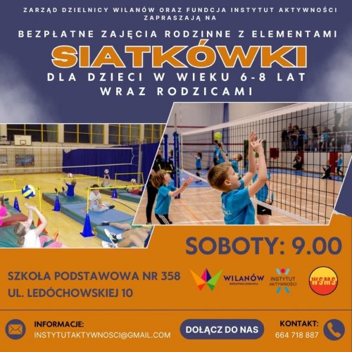 Bezpłatne zajęcia sportowe dla dzieci