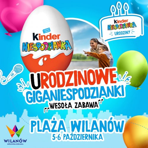 Urodzinowe Giganiespodzianki Kinder Niespodzianka