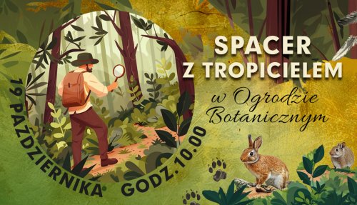 Spacer z tropicielem zwierząt