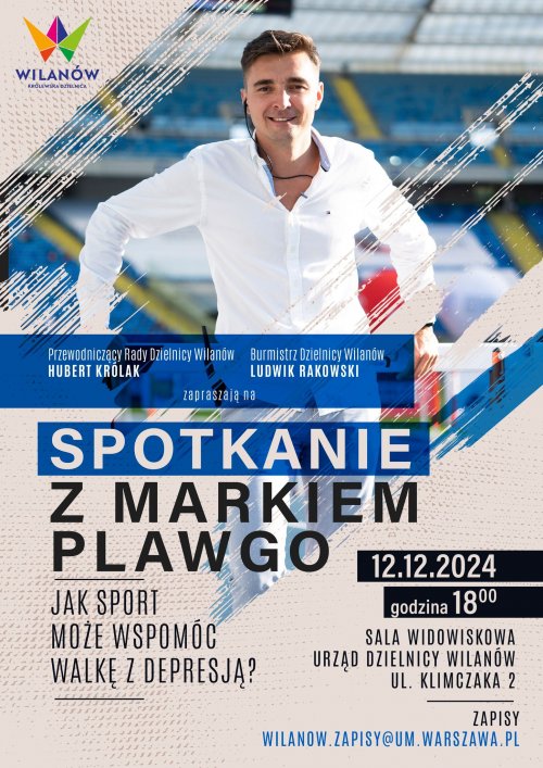 Spotkanie z Markiem Plawgo 