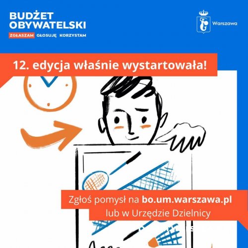 Budżet obywatelski - spotkanie informacyjne w Dzielnicy Wilanów