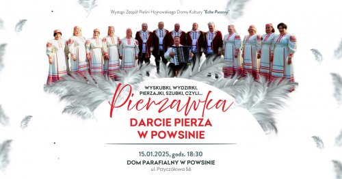 Pierzawka - darcie pierza w Powsinie