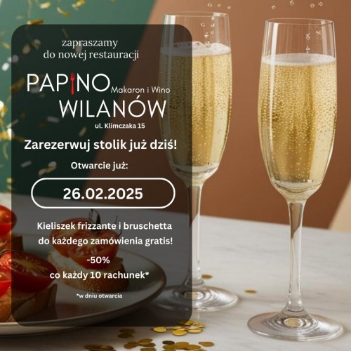 Otwarcie Papino Wilanów